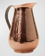Image 1 of 2: Sertodo Copper Bistoun Water Pitcher, with Stainless Handle