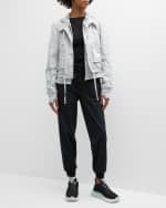 Image 2 of 6: Blanc Noir Skyfall Camo-Print Aviator Jacket