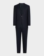 Image 1 of 5: Brioni Men's Brunico Solid Two-Piece Suit
