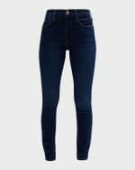Image 1 of 6: FRAME Le High Skinny Ankle Jeans