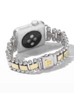 Image 3 of 5: LAGOS Smart Caviar Two Tone 38mm Apple Watch Bracelet