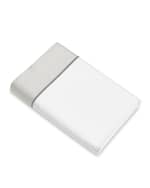 Image 2 of 2: Signoria Firenze Luna Queen Flat Sheet