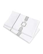 Image 2 of 2: Signoria Firenze Retro King Pillowcases, Set of 2