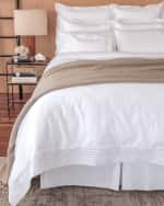 Image 2 of 2: Bovi Fine Linens Sylvia Twin Sheet Set