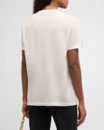 Image 5 of 6: Co Cashmere Short-Sleeve T-Shirt