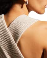 Image 5 of 5: LAGOS Caviar Spark Diamond Huggie Earrings