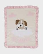 Image 1 of 2: Boogie Baby Personalized Puppy Dreams Plush Blanket