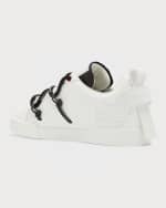 Image 3 of 6: Dolce&Gabbana Men's Portofino Leather Logo Sneakers