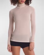Image 1 of 2: Commando Cashmere Layering Turtleneck Top