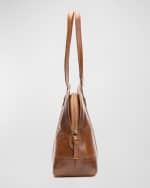 Image 3 of 4: Frye Melissa Domed Satchel Bag