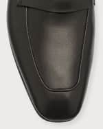 Image 3 of 5: ZEGNA Men's Lasola Leather Penny Loafers