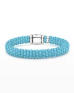 Image 1 of 5: LAGOS Blue Caviar Ceramic Bead 9mm Bracelet