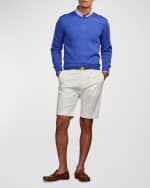 Image 3 of 4: Ralph Lauren Purple Label Men's Solid Chino Shorts
