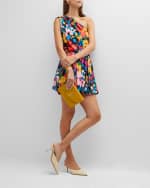 Image 3 of 6: Saint Laurent YSL Monogram Flap Clutch Bag in Grained Leather