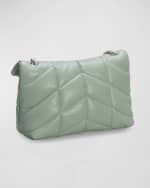 Image 3 of 6: Saint Laurent Lou Puffer Toy YSL Crossbody Bag in Quilted Leather