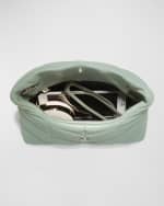 Image 4 of 6: Saint Laurent Lou Puffer Toy YSL Crossbody Bag in Quilted Leather