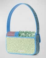 Image 4 of 6: STAUD Tommy Floral Shoulder Bag