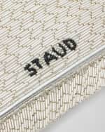 Image 3 of 6: STAUD Tommy Floral Shoulder Bag