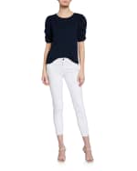 Image 3 of 3: FRAME Le Color Cropped Skinny Jeans