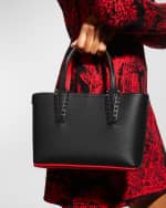 Image 5 of 5: Christian Louboutin Cabata Mini Tote in Grained Leather