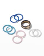 Image 5 of 5: LAGOS Color Switch 18k Gold and Diamond Ceramic Ring Set