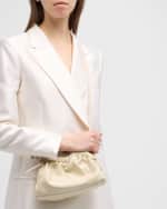 Image 3 of 6: Mansur Gavriel Mini Lambskin Cloud Clutch Bag