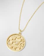 Image 4 of 4: Jennifer Meyer 18k Good Luck Pendant Necklace with Diamonds