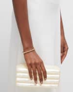 Image 5 of 5: Sydney Evan 14k Beaded Diamond Wheel Bracelet