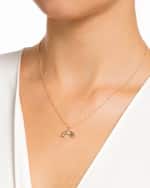 Image 2 of 2: STONE AND STRAND Personalized Rainbow Gemstone Necklace