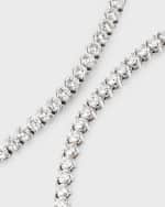 Image 4 of 5: Neiman Marcus Diamonds 18k White Gold Diamond Necklace