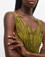 Image 5 of 5: Neiman Marcus Diamonds 18k White Gold Diamond Necklace