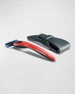 Image 2 of 5: Bolin Webb X1 Razor and Case Set