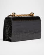 Image 3 of 5: Alexander McQueen Mini Jeweled Satchel Bag