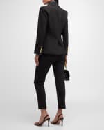 Image 4 of 6: Veronica Beard Renzo Straight Crop Pants