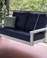 Image 2 of 2: POLYWOOD Vineyard Deep Seating Swing