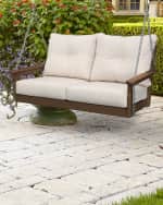 Image 1 of 2: POLYWOOD Vineyard Deep Seating Swing