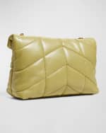 Image 3 of 6: Saint Laurent Lou Puffer Toy YSL Crossbody Bag in Quilted Leather