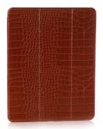 Image 1 of 4: Chic Geeks Faux Crocodile 12.9" iPad Pro Case - 3rd Generation