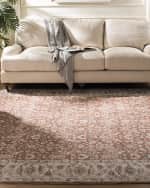 Image 1 of 4: Lauren Ralph Lauren Helena Beige/Light Rust Power-Loomed Rug, 5' x 8'