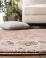 Image 4 of 4: Lauren Ralph Lauren Helena Beige/Light Rust Power-Loomed Rug, 2' x 10'