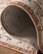 Image 3 of 4: Lauren Ralph Lauren Helena Beige/Light Rust Power-Loomed Rug, 2' x 10'