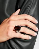 Image 2 of 5: LAGOS Glacier 18x13mm Gemstone Two-Tone Ring