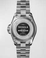 Image 4 of 5: Shinola Men's 43mm Ice Monster Titanium Bracelet Watch