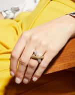 Image 2 of 5: LAGOS Caviar Lux Diamond Two-Tone Ring