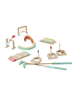 Image 2 of 2: Wonder & Wise Good Wood Mini Golf Game Play Set