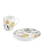 Image 4 of 4: Michael Aram Pomegranate Demitasse Set