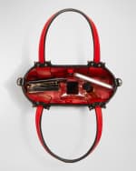 Image 4 of 6: Christian Louboutin Cabata N/S Mini Tote in Grained Leather
