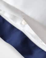 Image 2 of 3: Ralph Lauren Home Organic Sateen Border Pillow