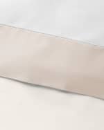 Image 3 of 3: Ralph Lauren Home Organic Sateen Border Full/Queen Duvet