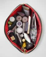 Image 2 of 4: KUSSHI Vacationer Leather Makeup Bag